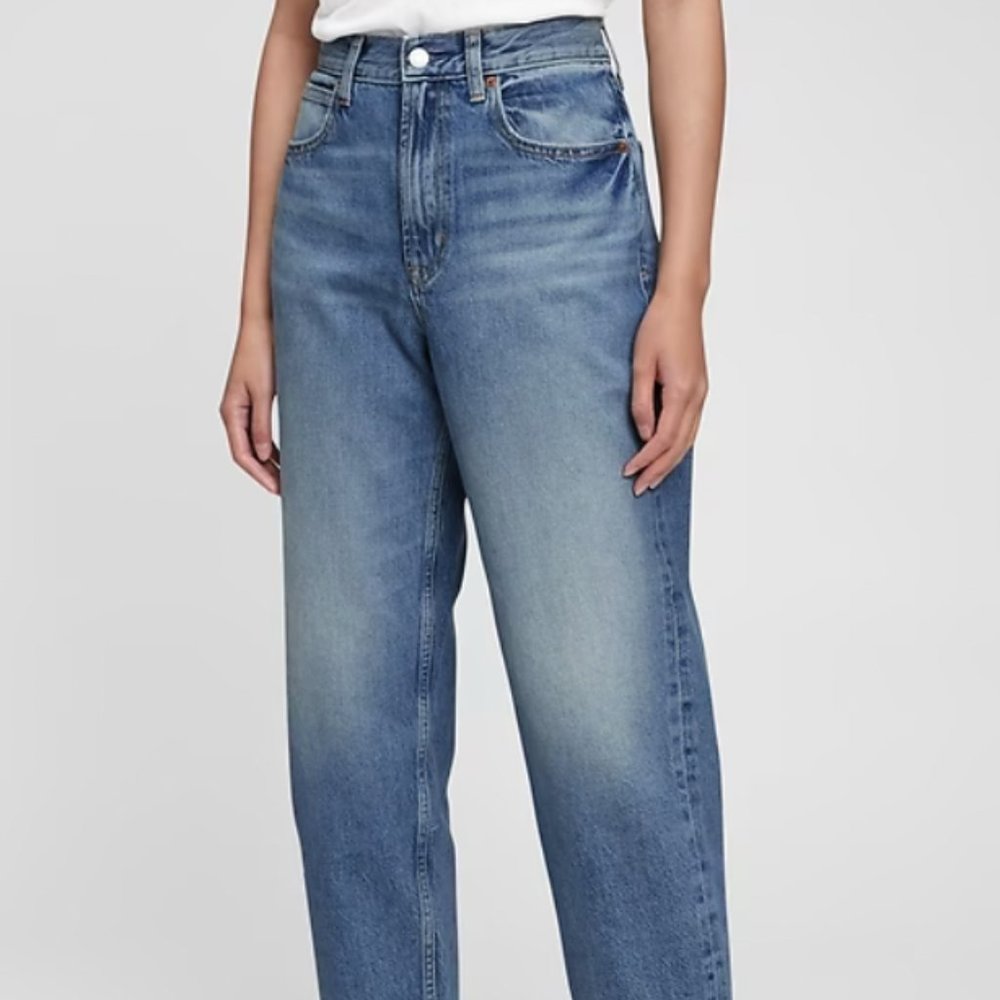 Gap High Rise Barrel Jeans | Women's Size 28 / 6